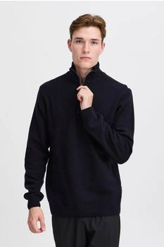Casual Friday troyer halfzip klassischer troyer pullover dark navy 194013