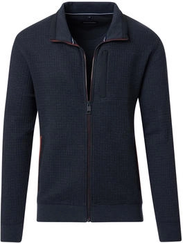 CASAMODA Modern Fit Sweatjacke blau