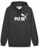 Puma Essentials No Logo French Terry Hoodie dunkelgrau meliert