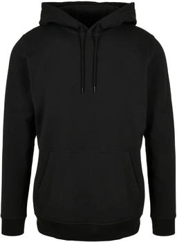 Build Your Brand Basic Hoody Herren Kängurutasche schwarz
