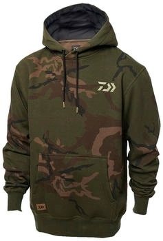 Daiwa Carp Camo Hoodie grün-camouflage 18865-150