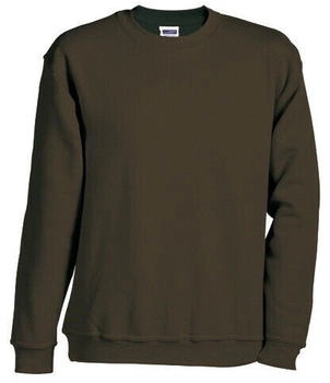 James & Nicholson Sweatshirt braun