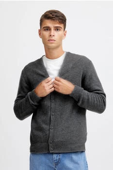 Casual Friday Strickjacke CFKarl Pewter mix 50817