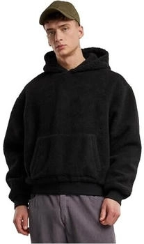 Urban Classics Tb7265-oversized Teddy Hoody Sweatshirt schwarz