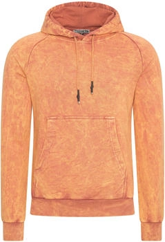 Rusty Neal Kapuzensweatshirt verwaschen orange