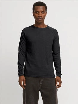 Jack & Jones JJEBREEZE KNIT CREW NECK SN Rundhalspullover schwarz