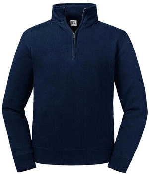 Russell Authentisch Halb Quarter Reißverschluss Sweatshirt Upright Kragen