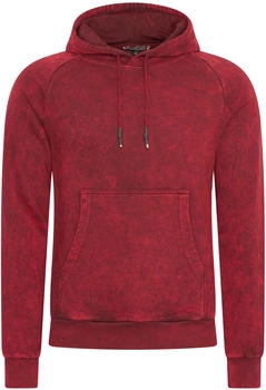 Rusty Neal Kapuzensweatshirt verwaschen rot