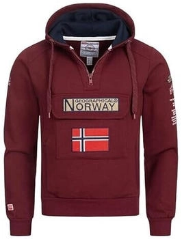 Geographical Norway Gymclass Hoodie bordeaux