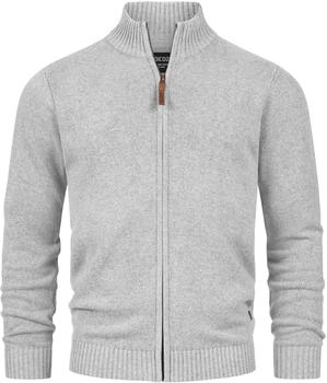 Indicode Strickjacke 'Lut' hellgrau