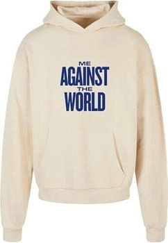Mister Tee Tupac Me Against The World Ultra Heavy Oversize Hoodie sand