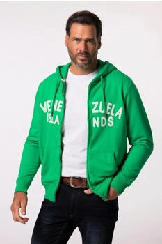 JP 1880 Sweatjacke grün weiß