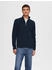 Selected Pullover Reißverschluss blau schwarz
