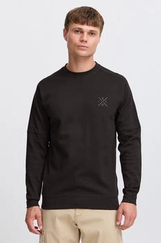 Indicode IDAlbix modisches Sweatshirt schwarz