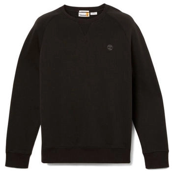 Timberland Brushed Back Crew Sweatshirt schwarz pavement