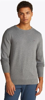 Tommy Hilfiger Essential Cotton Crew Neck Pullover Medium Grey Heather L