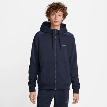 Nike SP FLC FZ HOODIE BB FQ8819 475 Sweatjacket dark obsidian/midnight navy L