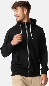 Indicode Sweatjacke 'Christos' schwarz weiß