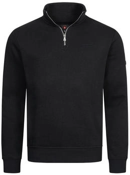 Höhenhorn Troiberg Pullover Zip Sweatshirt schwarz