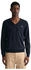 GANT Classic V-Neck Pullover aus Baumwolle (8030562) Evening Blue M
