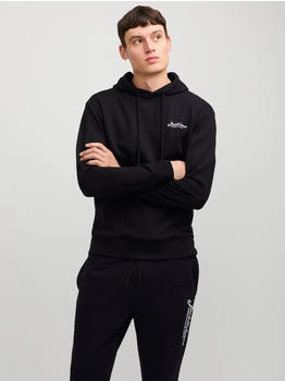 Jack & Jones Kapuzensweatshirt JJBEAU SWEAT HOOD schwarz Jack & Jones Kapuzensweatshirt JJBEAU SWEAT HOOD schwarz