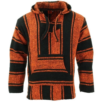 LOUDelephant Baja Jerga Kapuzenpullover Jacke warm übergröße