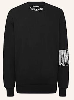 Plein Sport Sweatshirt BARCODE schwarz