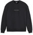 Scotch & Soda Logo Front Chest Sweatshirt (179195) black