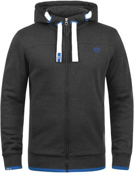 Solid BenjaminZip dark grey melange