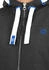 Solid BenjaminZip dark grey melange