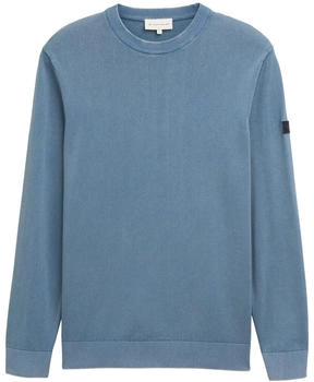 Tom Tailor Strickpullover aus Baumwolle mystical blue (1045998_36985)