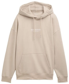 Tom Tailor Denim Relaxed Hoodie mit Logo-Print light dove grey (1045580_11754)
