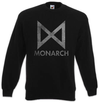 Urban Backwoods Monarch Logo Sweatshirt schwarz