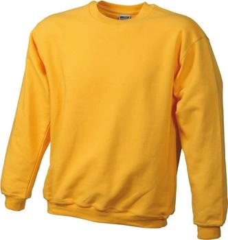 James & Nicholson Sweatshirt gold gelb