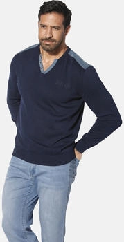 Jan Vanderstorm Strickpullover JORGIR Schulterbesatz