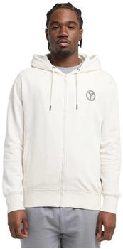 Carlo Colucci Sweatjacke 'Dender' grau weiß