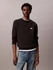 Calvin Klein Sweatshirt 400GSM TRRY BDG CRWN schwarz