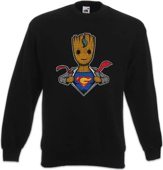 Urban Backwoods Super Groot Sweatshirt schwarz