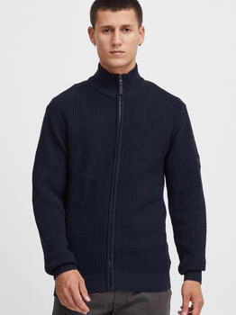 Indicode Strickjacke 'Revil' dunkelblau