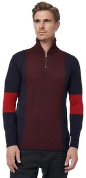 Rusty Neal Strickpullover bequemem Half-Zip