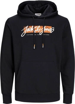 Jack & Jones LEY Hoodie schwarz Jack & Jones LEY Hoodie schwarz