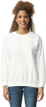 Gildan Fleece Crewneck Sweatshirt weiß