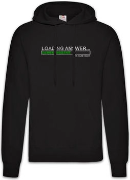 Urban Backwoods Loading Answer Herren Hoodie schwarz