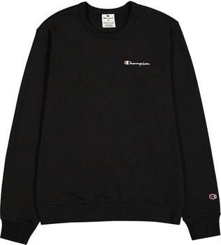 Champion Small Logo Sweatshirt pechschwarz
