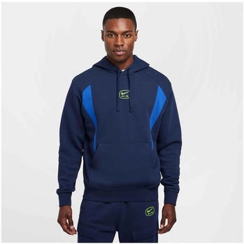 Nike Nsw Sw Air Po Hoody Flc Bb midnight navy game royal volt