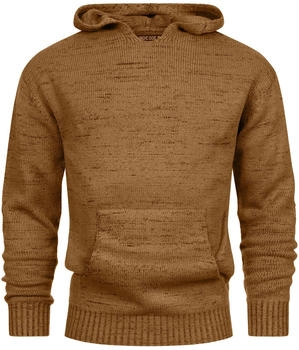 Indicode Pullover 'INLedger' bronze