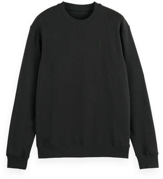 Scotch & Soda logo sweatshirt schwarz