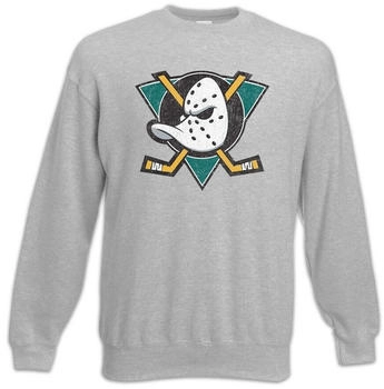 Urban Backwoods Ducks Hockey Sweatshirt hellgrau