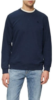s.Oliver Sweatshirt Logo Stickerei dark blue