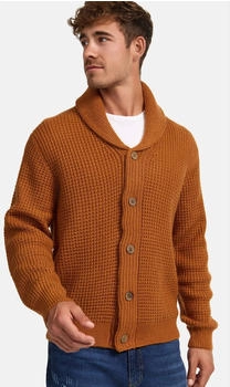 Indicode Strickjacke Schalkragen caramel
